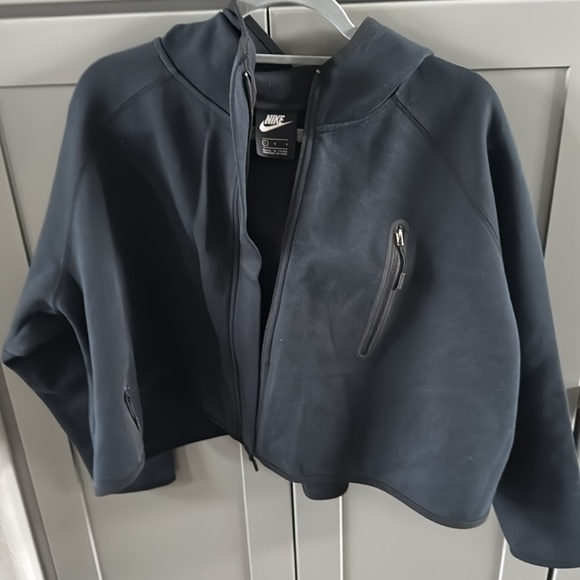 Nike crop jacket Women’s L full zip - Picture 7 of 7